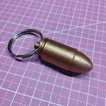 I painted it with brass acrylic for a realistic look. Nice model, my husband willlove this!