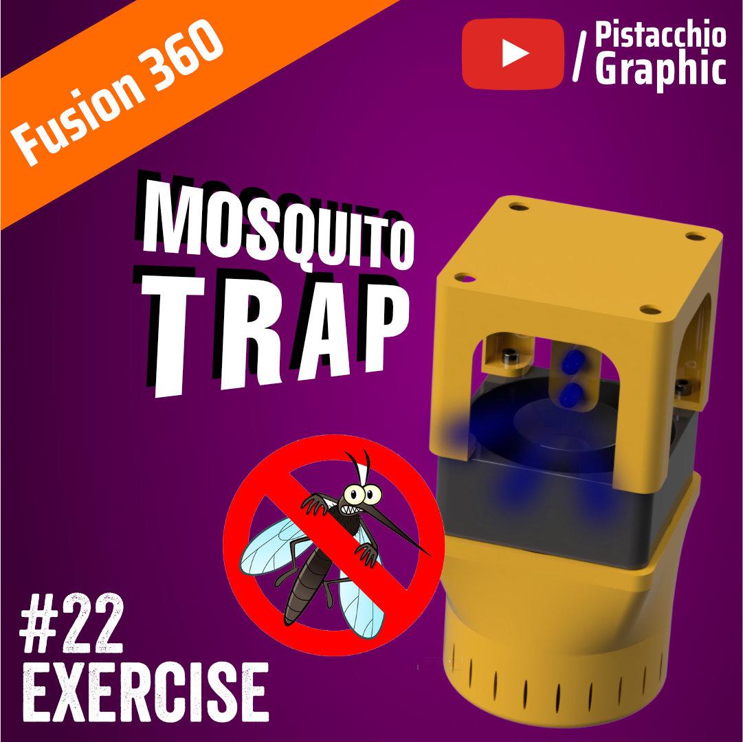 Mosquito Trap 3D print 3d model