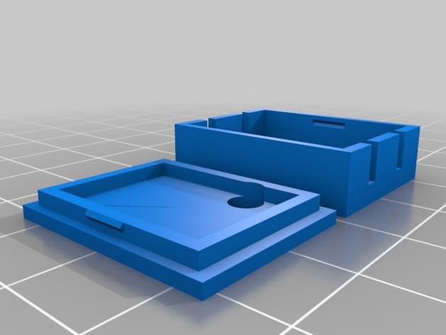 Mini DC to DC Converter Box 3d model