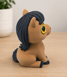 Eye-Conic Pony Peeperz with Realistic Glass Eyes 3d model