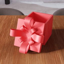 Valentine Gift Box - Decorative Storage Box Organizer 3d model