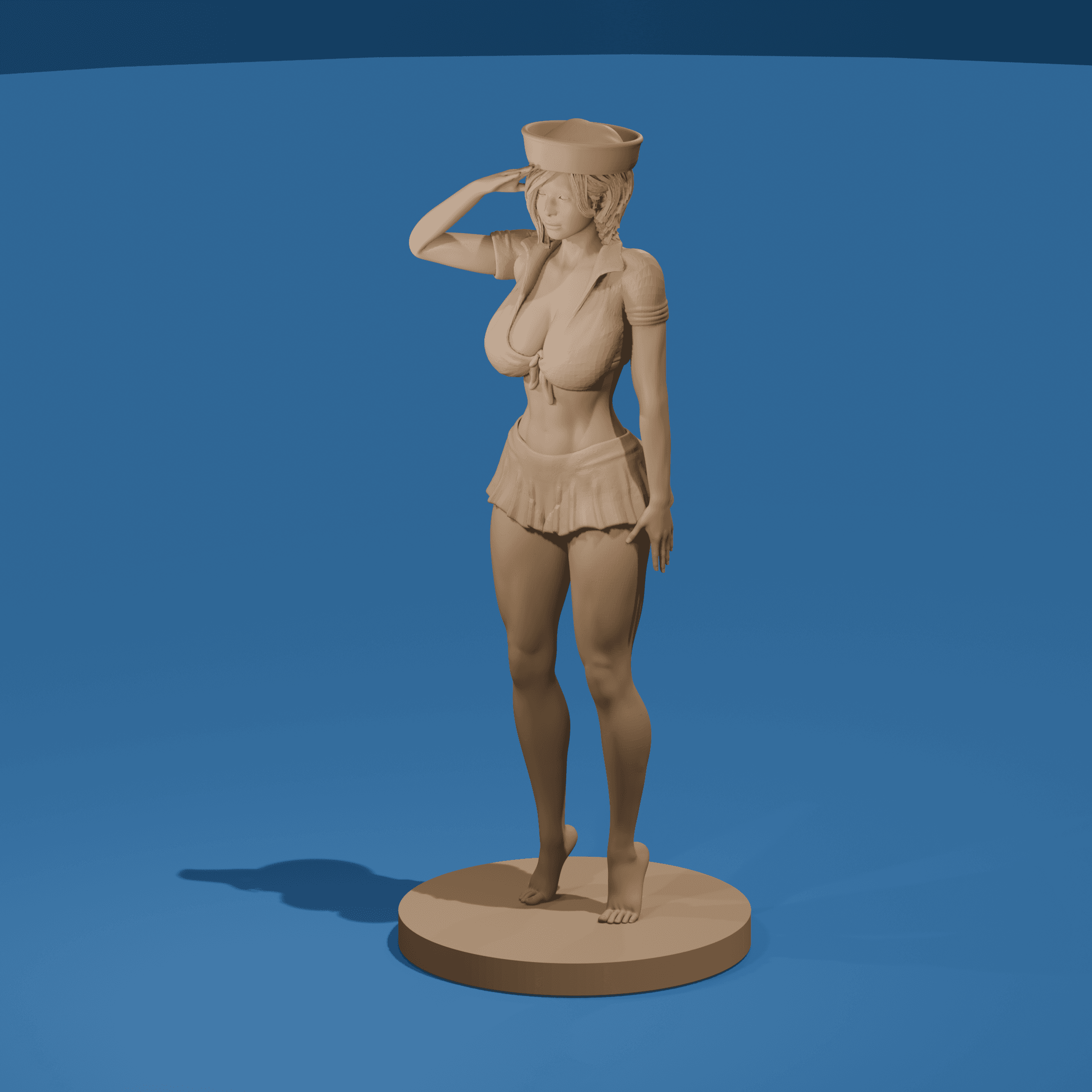 Sexy Sailor GIrl v2 3d model