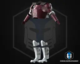 Galactic Marine Clone Trooper Armor - 3D Print Files 3d model