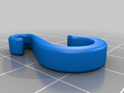 Cortains Holder 3d model