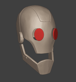 GI robot mask 3d model