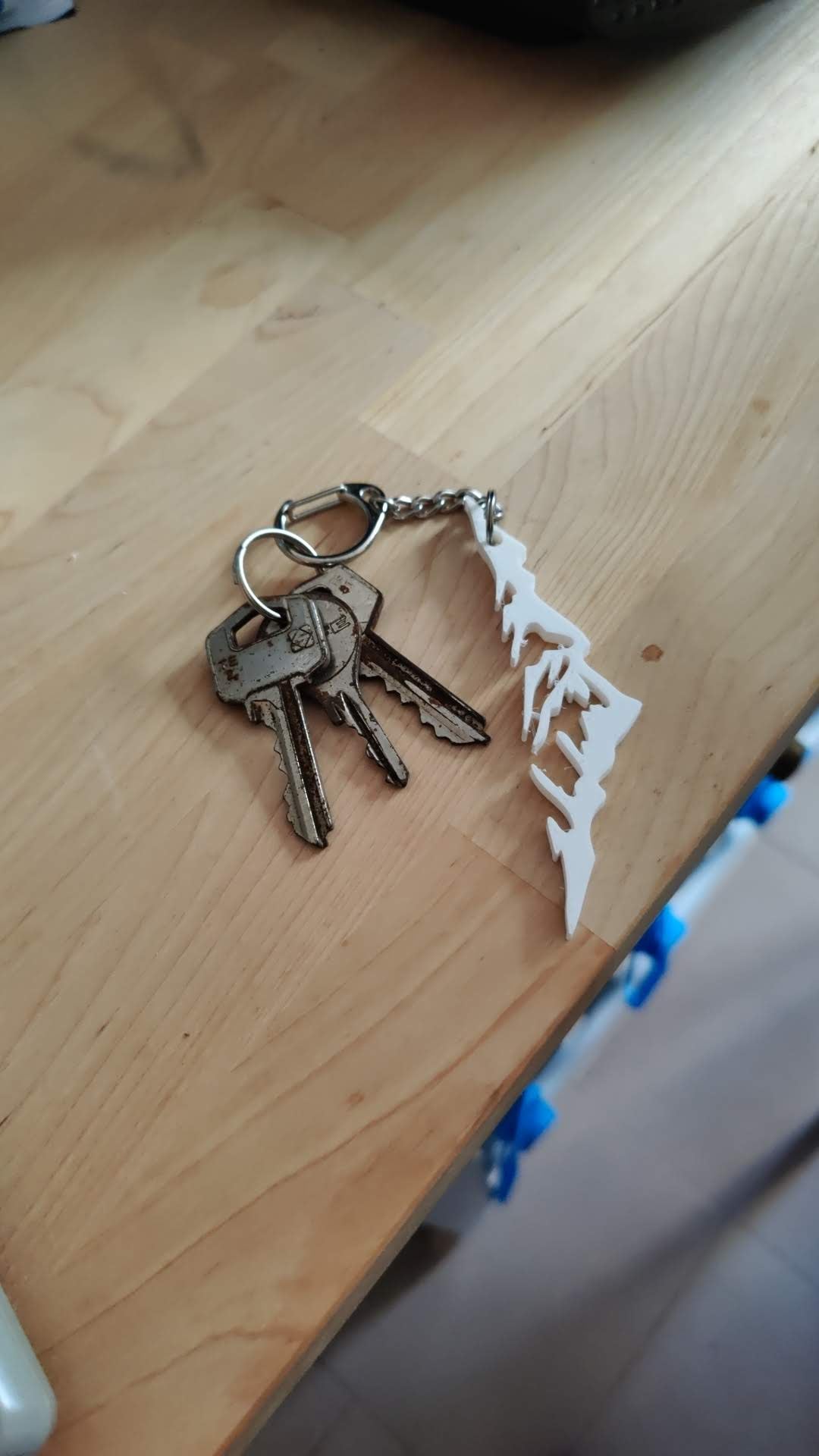 Climbing kaychain 3d model