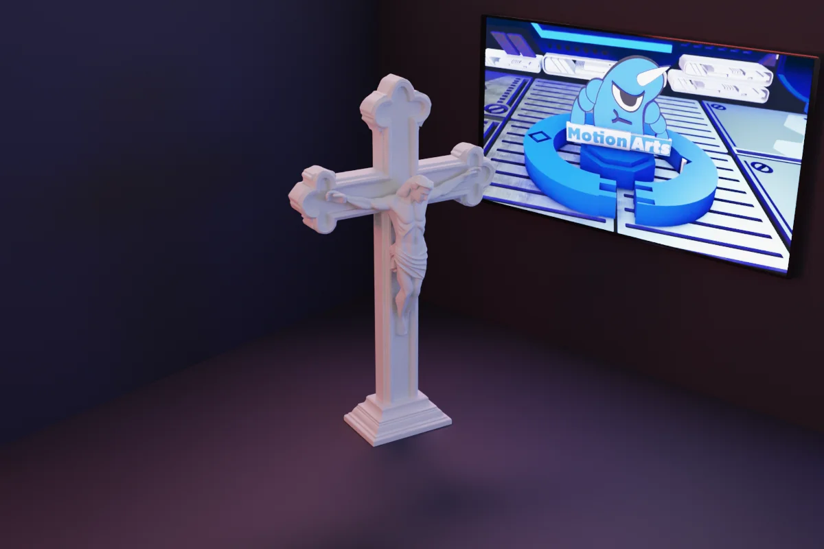 Jesus Cruz.stl 3d model