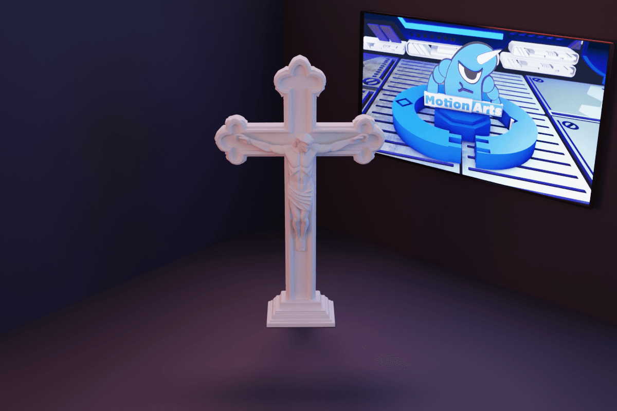 Jesus Cruz.stl 3d model