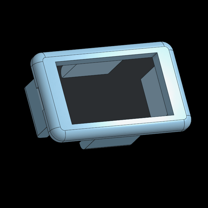Sambar Fog Light Dash Insert.3mf 3d model