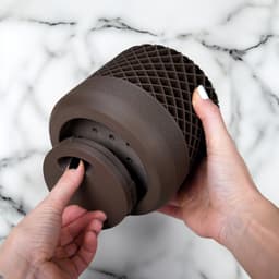 Lattice Planter w. hidden Driptray 3d model