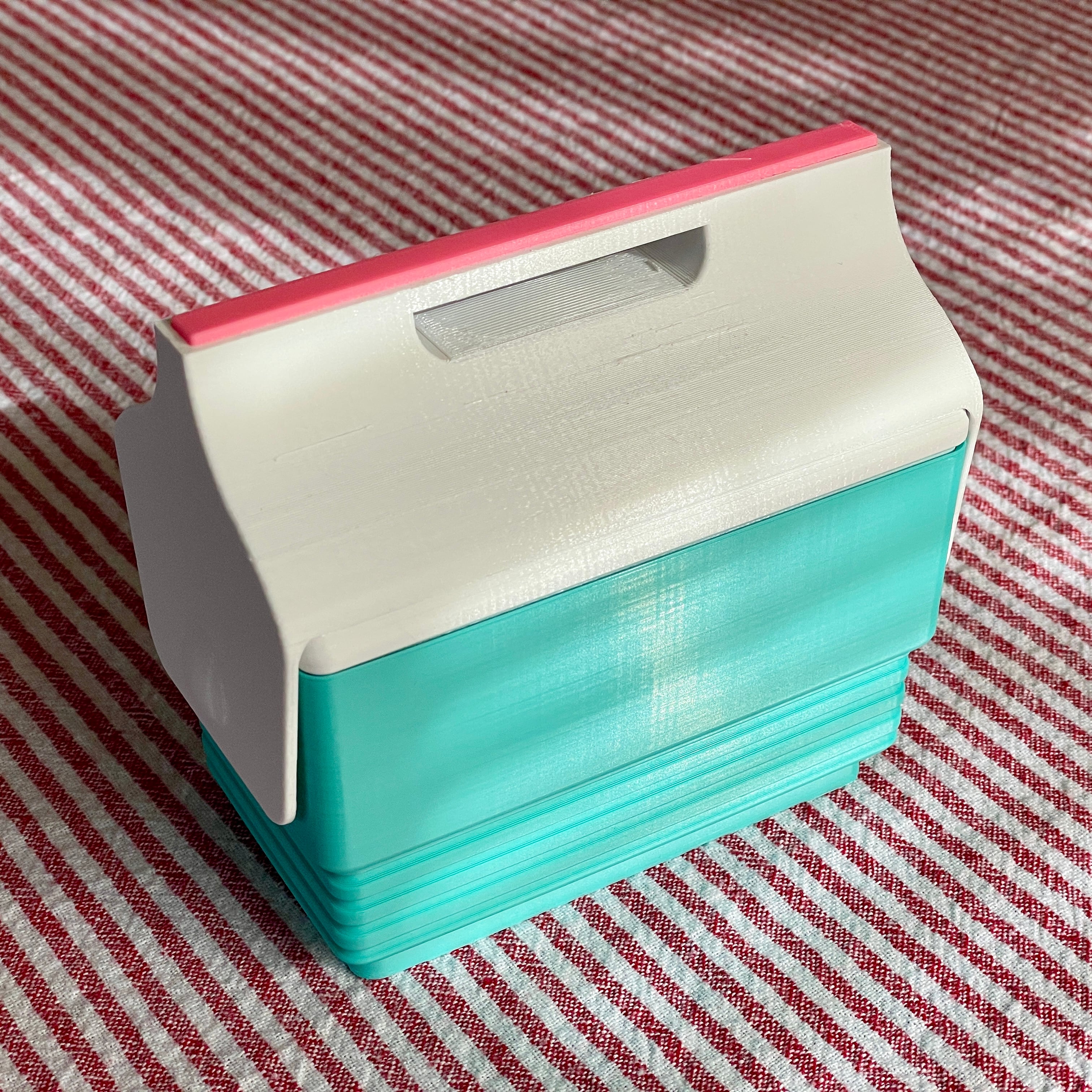 Retro Single Can Cooler 3d model