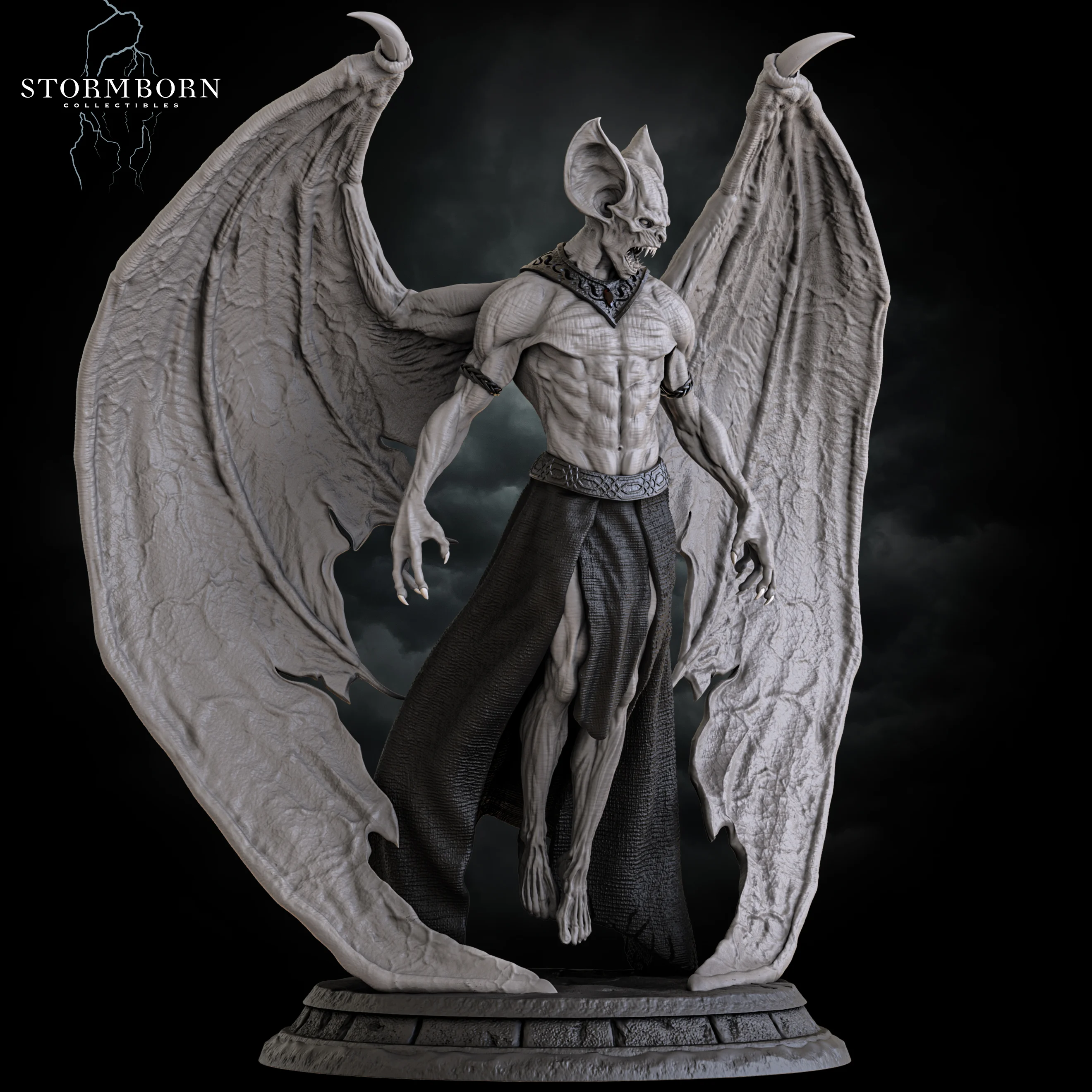 (75mm) Vampire Lord 3d model