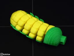 Flexible Corn keychain 3d model