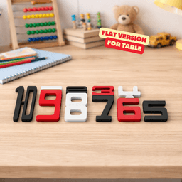 LEARN NUMBERS / EDUCATIONAL TOY / KIDS LEARNING NUMBERS 3d model