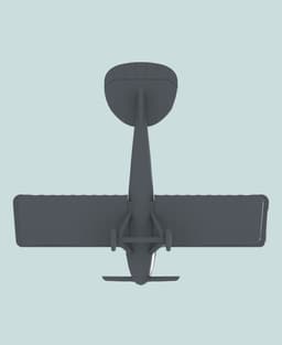 1:144 Albatros D.II (Early) 3d model