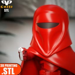 Imperial Guard Chibi STL for 3D Printing ChibiSTL 3DXM 3d model