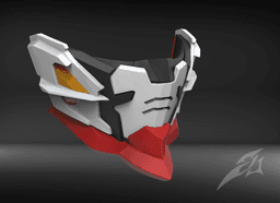 Rex - Mecha Mask 3d model