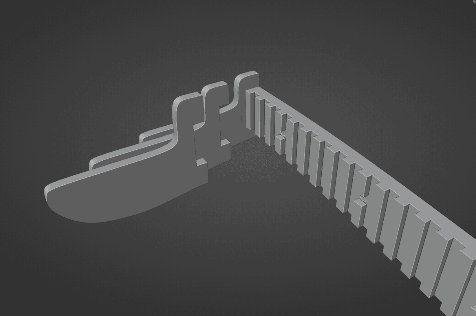Parametric Shelf Design V2 3d model