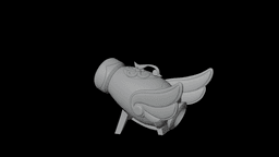 Tribbie rocket - honkai starrail 3d model