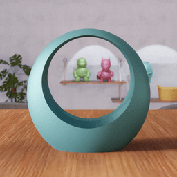 Hollow Ring Planter 3d model
