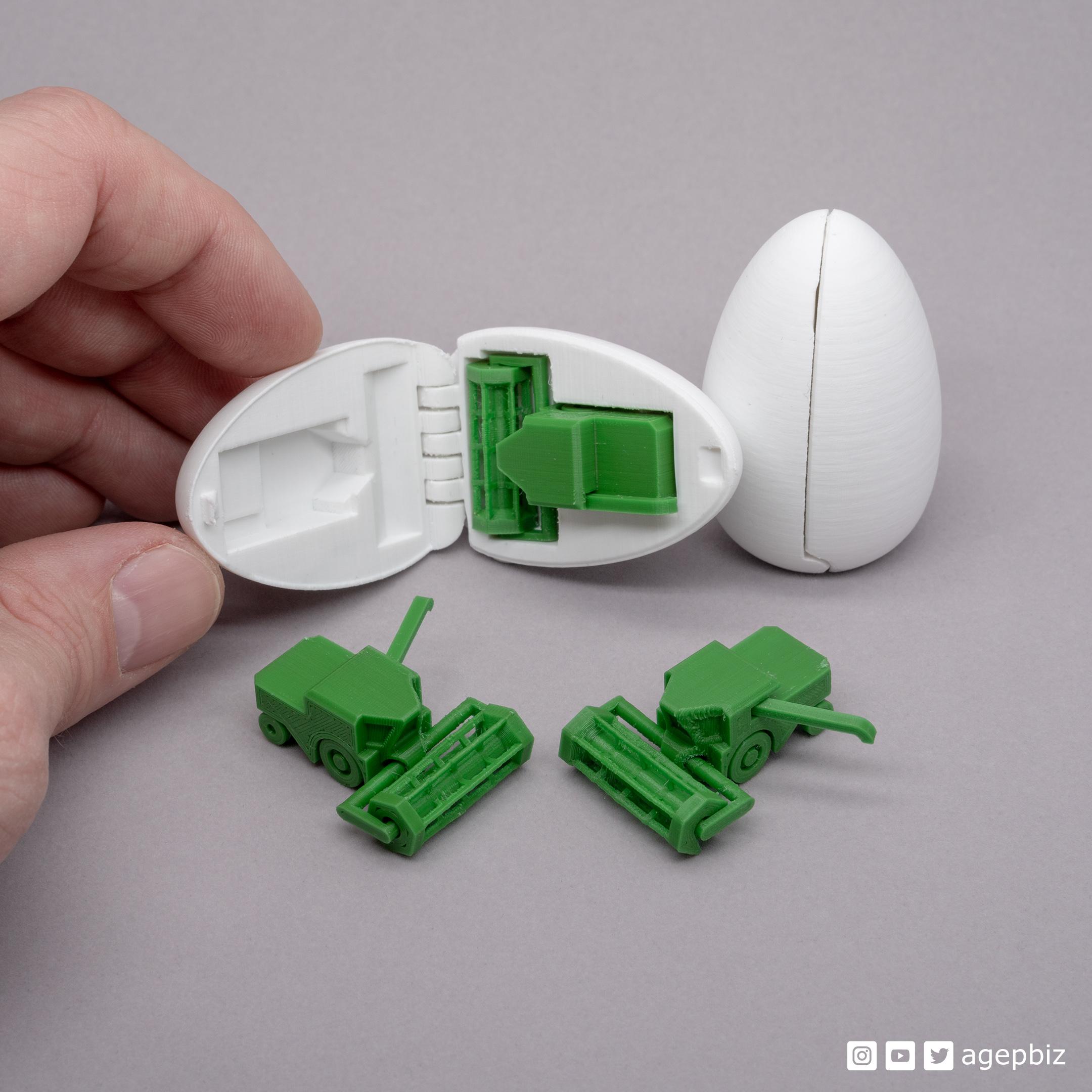 Surprise Egg #11 - Tiny Harvester 3d model