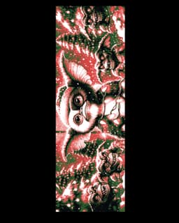 Merry Christmas and Happy Gremlins to All! Set of bookmarks 3d model