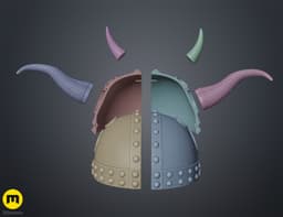 Ruffnut Helmet - How To Train Your Dragon 3d model