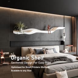 Parametric Shelf Design V4 Solid 3d model