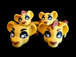 Lion and Lioness (Commercial Use) 3d model