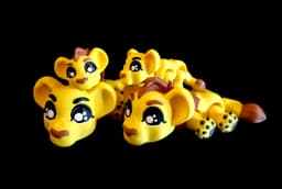 Lion and Lioness (Commercial Use) 3d model