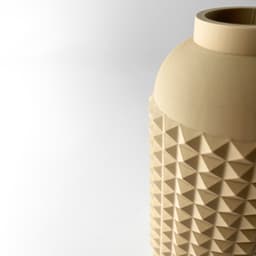The Verdura Vase, Modern and Unique Home Decor for Dried and Flower Arrangements | STL File 3d model