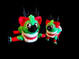 Christmas Gryphon *Personal Use* 3d model