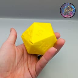 D20 box 3d model