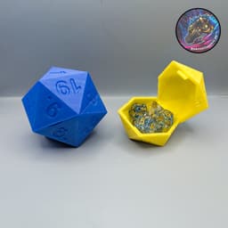 D20 box 3d model