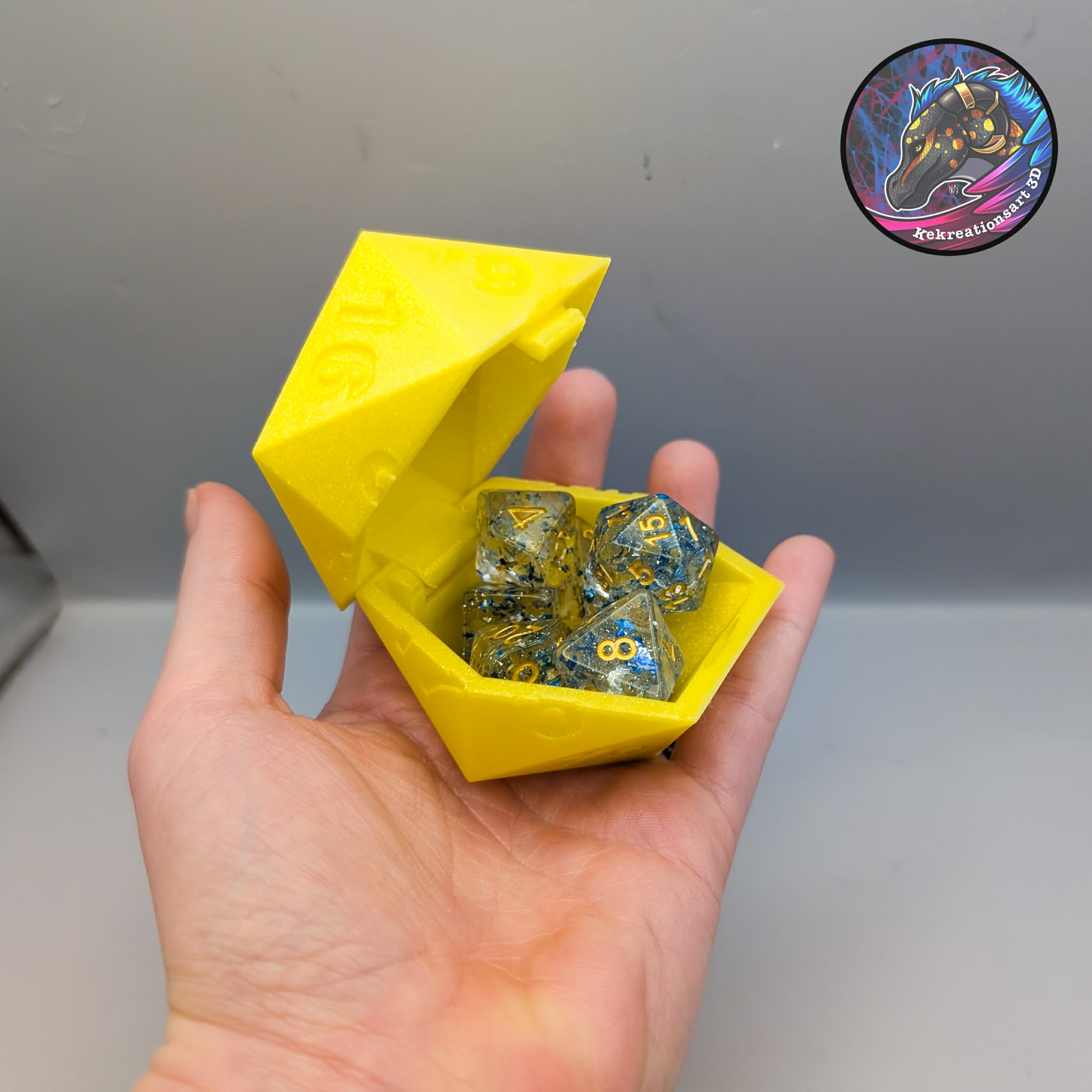 D20 box 3d model