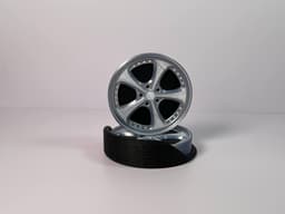 VSKF Wheel and Tire Drink Coaster Set 3d model