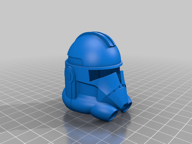 Phase 2 Animated Clone Helmet v3 3d model