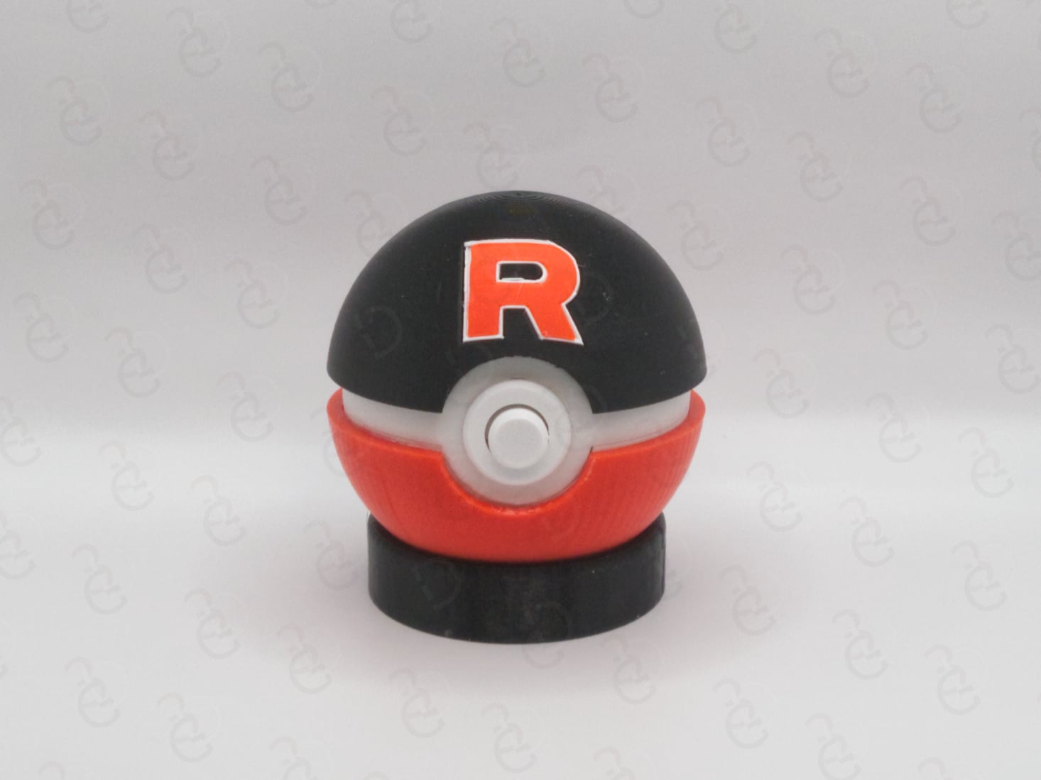 Functional Team Rocket Pokeball Full Detailed 3d model