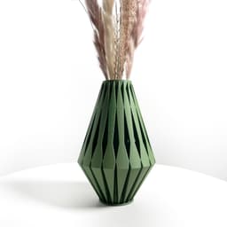 The Onde Vase, Modern and Unique Home Decor for Dried and Flower Arrangements | STL File 3d model
