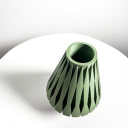 The Onde Vase, Modern and Unique Home Decor for Dried and Flower Arrangements | STL File 3d model