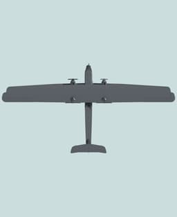 1:144 Zeppelin-Staaken R.VI (R.30) 3d model