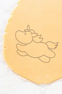 Baby Unicorn Cookie Cutter, Biscuit Cutter 3d model