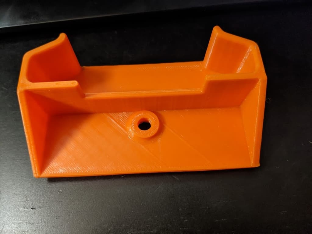 Logitech Webcam and Vive Tracker Mount with Peg 3d model