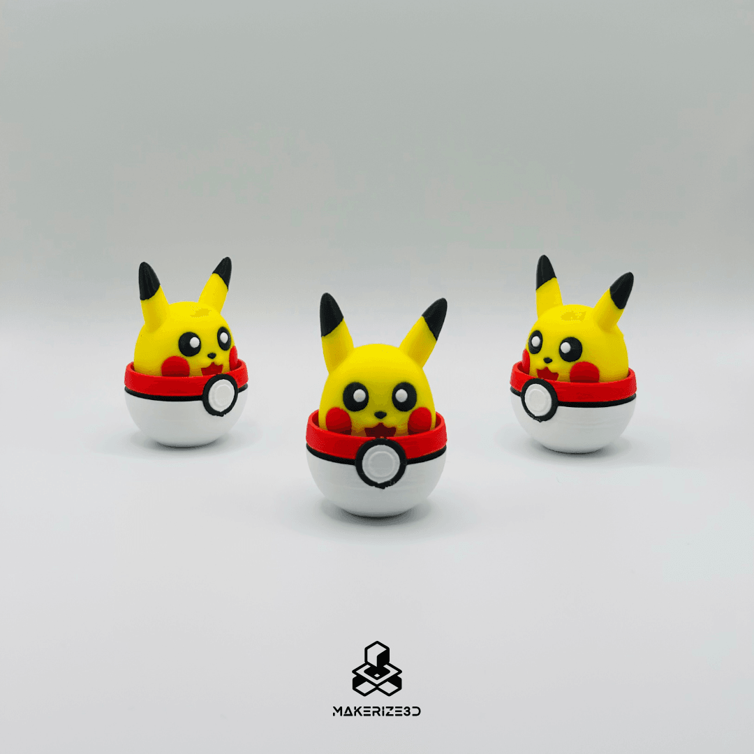 Pikachu Fidget Clicker 3d model
