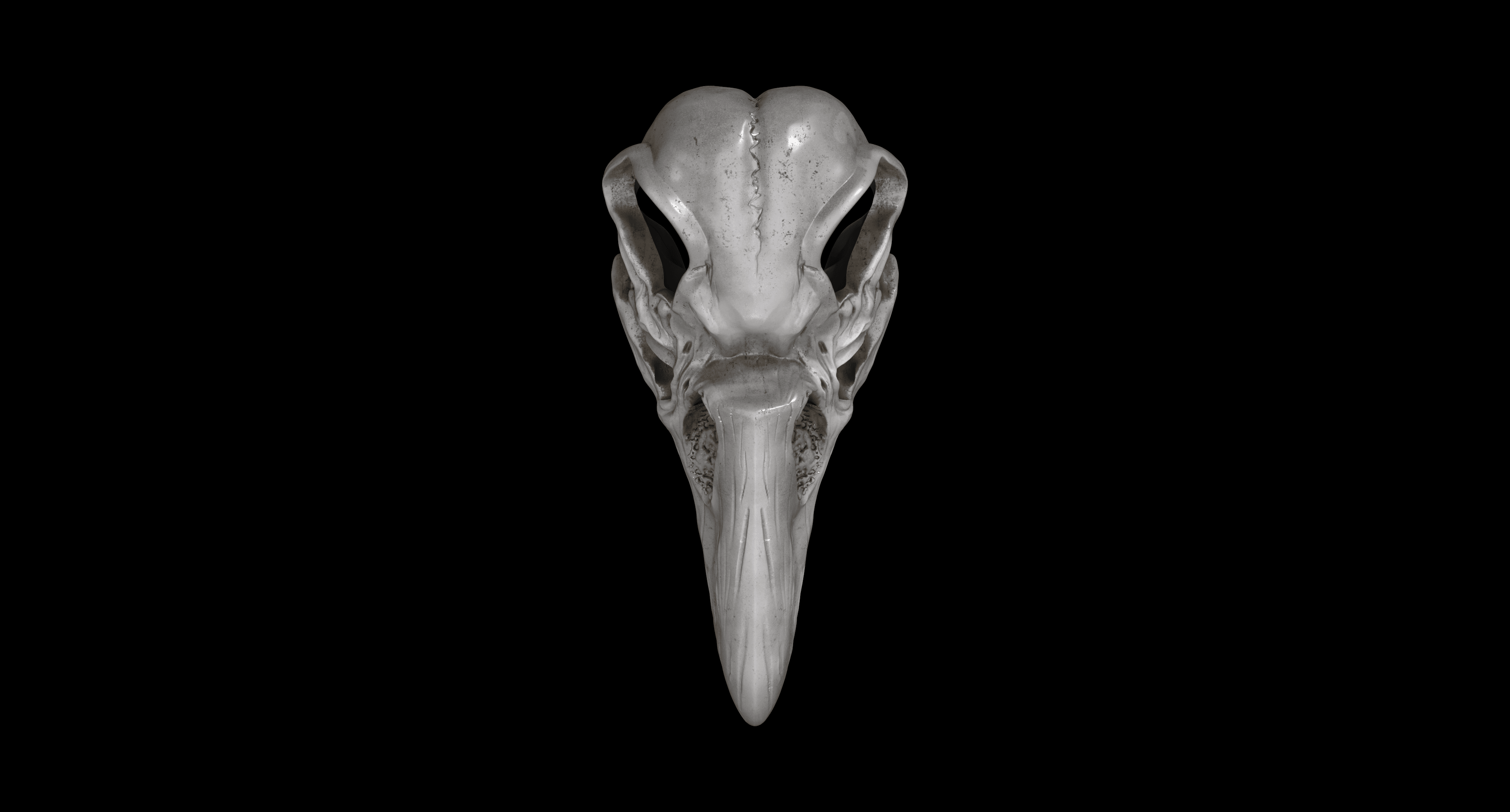 Khonshu Skull Helmet or Sculpture 3d model