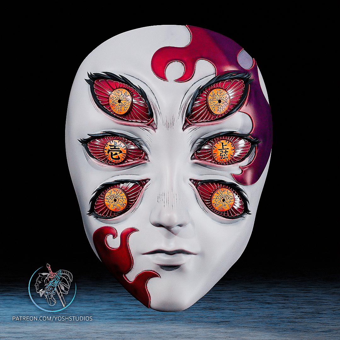 Demon Mask 3D Printer STL file 3d model