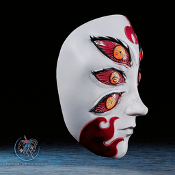 Demon Mask 3D Printer STL file 3d model
