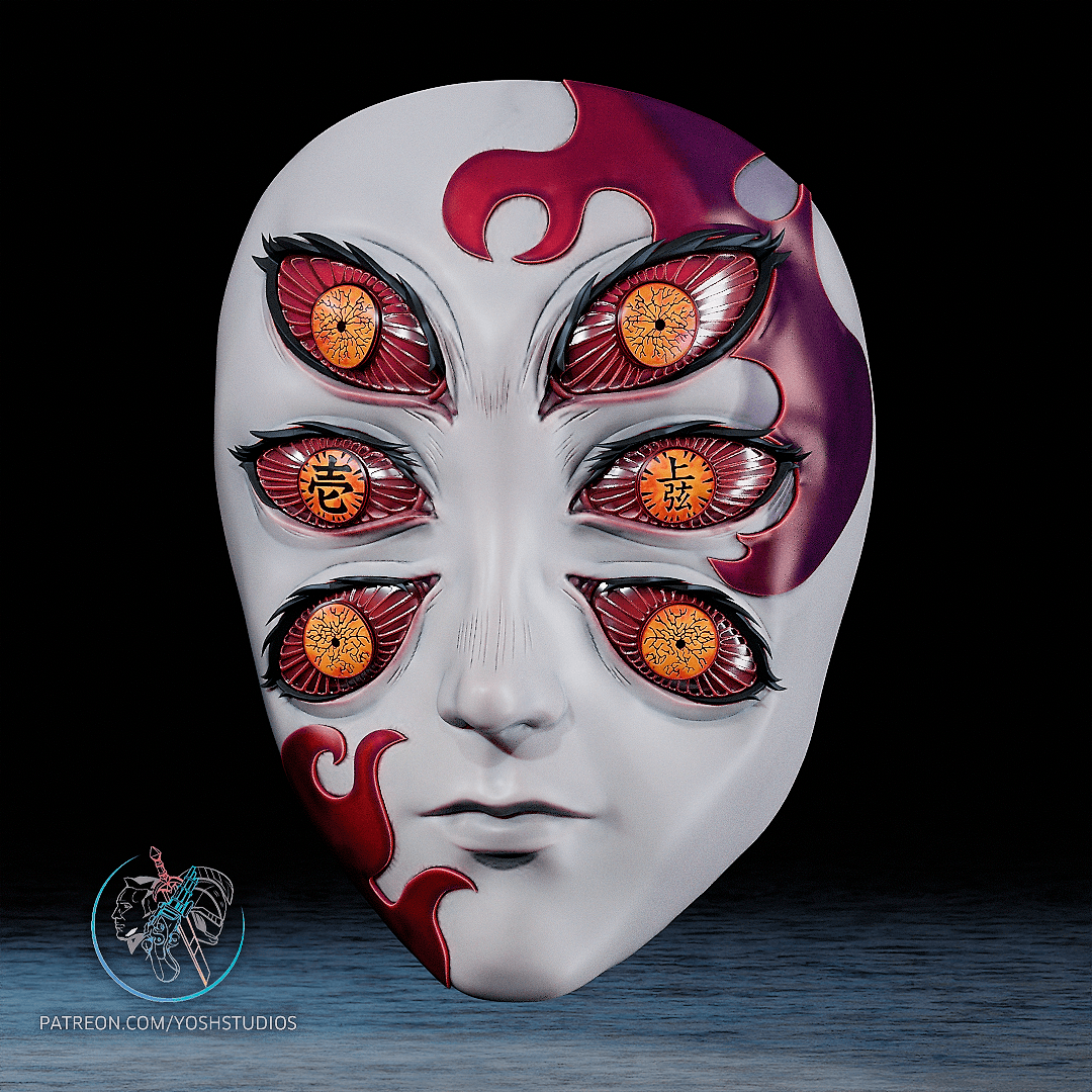 Demon Mask 3D Printer STL file 3d model