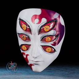 Demon Mask 3D Printer STL file 3d model