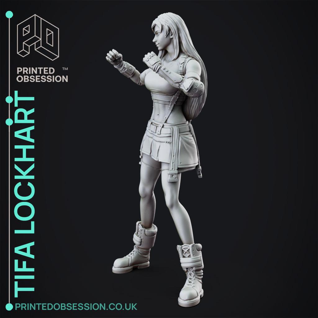 Tifa Lockhart - FF7 - Fan Art 3d model
